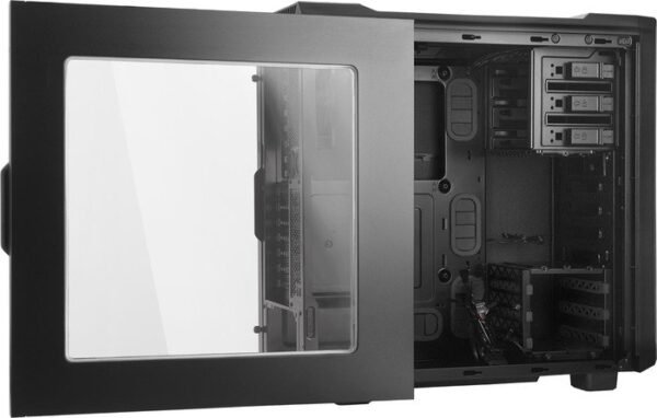 be quiet! Silent Base 600 black, acrylic window, soundproofed (BGW06) - Image 4
