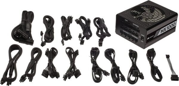 Corsair HX Series HX1000 80 PLUS Platinum 1000W ATX 2.4 (CP-9020139) - Image 4